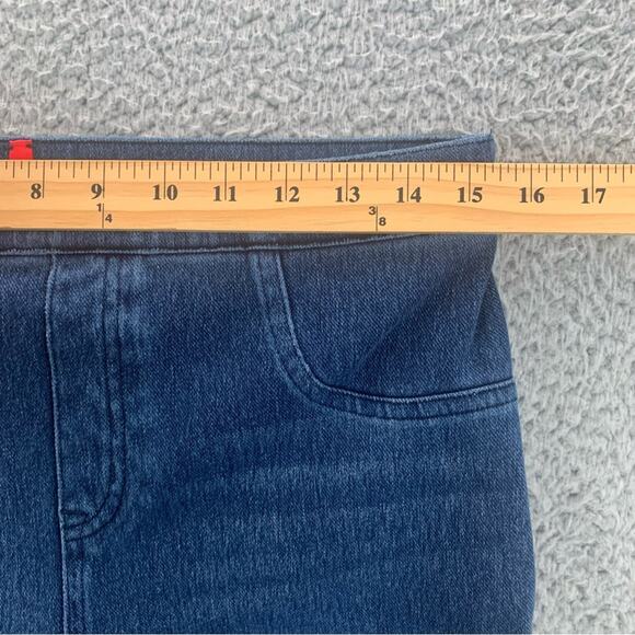Spanx Jean-ish Ankle Women's Leggings Faux-Front Pockets   -  Size:  L (Regular) - Picture 7 of 14